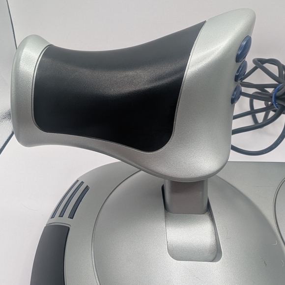 Thrustmaster Top Gun Afterburner Force Feedback Joystick Gaming - Tested - Picture 3 of 11